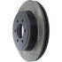 Centric 126.67057CSL Disc Brake Rotor Cryo Sport Slotted Rotor, Left