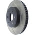 Centric 126.67059CSL Disc Brake Rotor Cryo Sport Slotted Rotor, Left