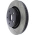 Centric 126.67064CSL Disc Brake Rotor Cryo Sport Slotted Rotor, Left