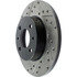 127.04001R by CENTRIC - Slotted Drilled Rotor