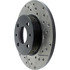 127.04001L by CENTRIC - Slotted Drilled Rotor