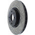 127.04004R by CENTRIC - Slotted Drilled Rotor