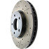 127.20014R by CENTRIC - Slotted Drilled Rotor