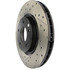 127.20015R by CENTRIC - Slotted Drilled Rotor