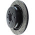 127.22017L by CENTRIC - Slotted Drilled Rotor