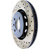 127.33028L by CENTRIC - Slotted Drilled Rotor