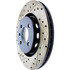 127.33028R by CENTRIC - Slotted Drilled Rotor