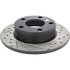 127.33047L by CENTRIC - Slotted Drilled Rotor