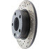 127.33047R by CENTRIC - Slotted Drilled Rotor