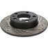 127.33057L by CENTRIC - Slotted Drilled Rotor