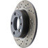 127.33057R by CENTRIC - Slotted Drilled Rotor