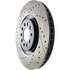 127.33062R by CENTRIC - Slotted Drilled Rotor