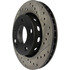 127.33067L by CENTRIC - Slotted Drilled Rotor