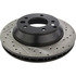 127.33078L by CENTRIC - Slotted Drilled Rotor