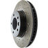127.33079R by CENTRIC - Slotted Drilled Rotor