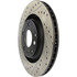 Centric 127.33088CR Disc Brake Rotor Sportstop Cryo Drilled & Slotted Rotor, Right
