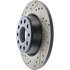 127.33099R by CENTRIC - Slotted Drilled Rotor