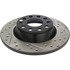 127.33099L by CENTRIC - Slotted Drilled Rotor