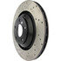 127.33101R by CENTRIC - Slotted Drilled Rotor