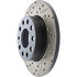 127.33105R by CENTRIC - Slotted Drilled Rotor