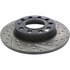 127.33106L by CENTRIC - Slotted Drilled Rotor