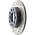 127.33106R by CENTRIC - Slotted Drilled Rotor