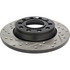 127.33108R by CENTRIC - Slotted Drilled Rotor