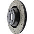 127.33121L by CENTRIC - Sport Drilled & Slotted Rotor, Left