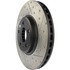 127.33123L by CENTRIC - Slotted Drilled Rotor