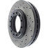 127.43016R by CENTRIC - Slotted Drilled Rotor