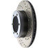 127.44044L by CENTRIC - Slotted Drilled Rotor