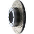 127.44044L by CENTRIC - Sport Drilled & Slotted Rotor, Left