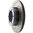 127.44044R by CENTRIC - Slotted Drilled Rotor