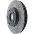 127.44079R by CENTRIC - Slotted Drilled Rotor