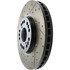 127.44083R by CENTRIC - Slotted Drilled Rotor