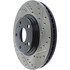 Centric 127.44088CL Disc Brake Rotor Sportstop Cryo Drilled & Slotted Rotor, Left