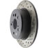 Centric 127.44089L Disc Brake Rotor Slotted Drilled Rotor
