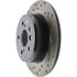 Centric 127.44089R Disc Brake Rotor Slotted Drilled Rotor