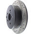 127.44115R by CENTRIC - Slotted Drilled Rotor