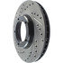 Centric 127.44108CR Disc Brake Rotor Sportstop Cryo Drilled & Slotted Rotor, Right