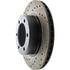 Centric 127.44112CR Disc Brake Rotor Sportstop Cryo Drilled & Slotted Rotor, Right