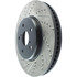 127.44122R by CENTRIC - Slotted Drilled Rotor