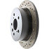 Centric 127.44126R Disc Brake Rotor Slotted Drilled Rotor