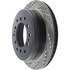 127.44128R by CENTRIC - Slotted Drilled Rotor