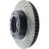 127.44129R by CENTRIC - Slotted Drilled Rotor