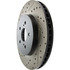 127.44130R by CENTRIC - Slotted Drilled Rotor