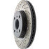 127.44133R by CENTRIC - Slotted Drilled Rotor