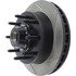 Centric 126.65072CSL Disc Brake Rotor and Hub Assembly Cryo Sport Slotted Rotor, Left