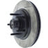 Centric 126.65080CSR Disc Brake Rotor and Hub Assembly Cryo Sport Slotted Rotor, Right