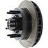 Centric 126.65104CSL Disc Brake Rotor and Hub Assembly Cryo Sport Slotted Rotor, Left